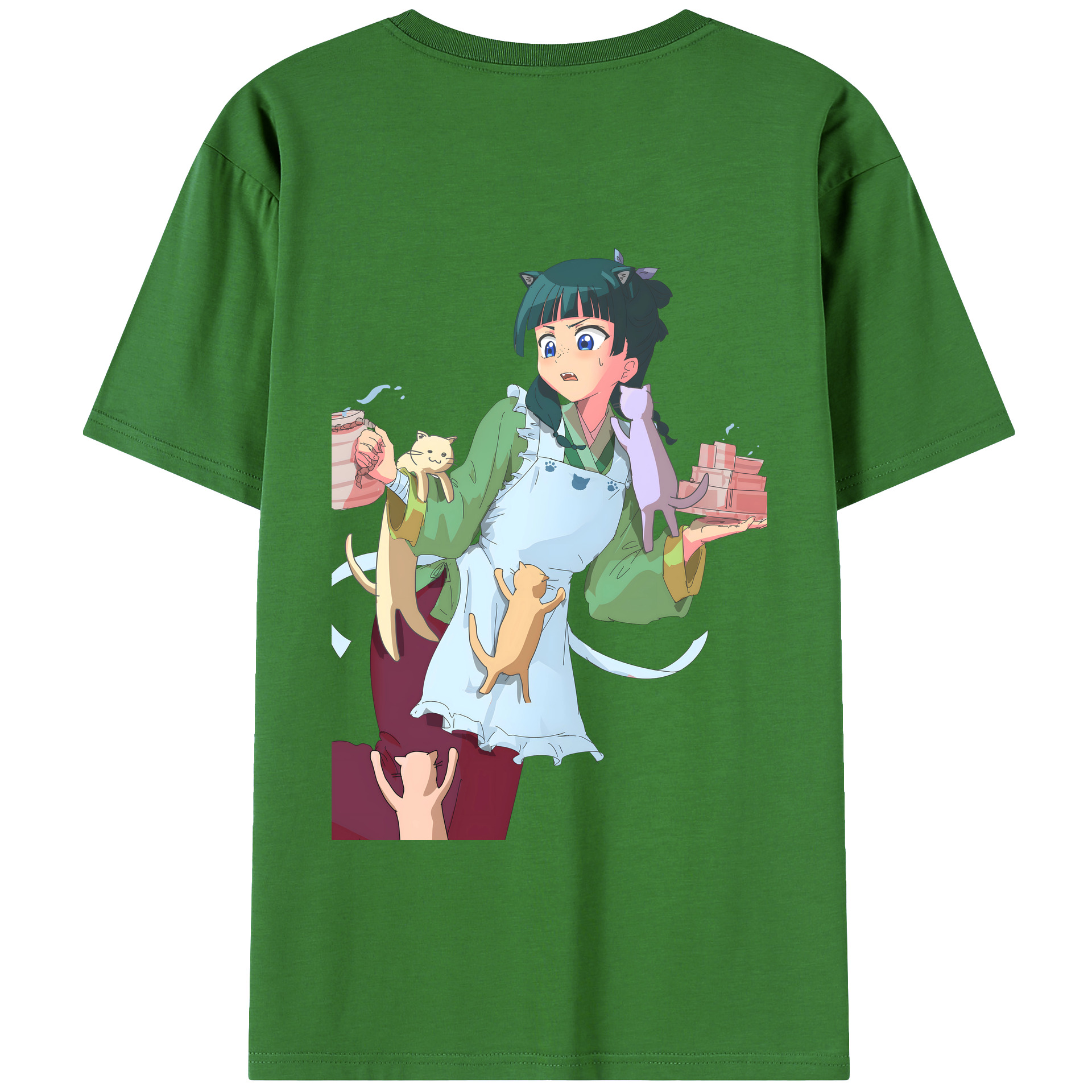 （画像用） 薬屋のひとりごと The Apothecary Diaries レディース半袖Tシャツ(バックプリント)